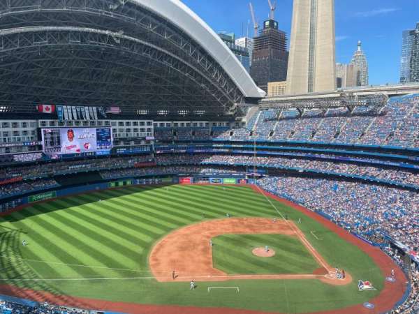 Rogers Centre, section: 530, row: 18, seat: 13