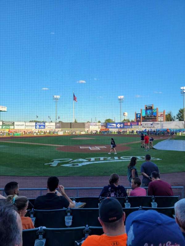 TD Bank Ballpark, section: 102, row: F, seat: 5