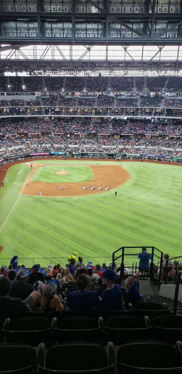 Globe Life Field, section: 233, row: 18, seat: 20