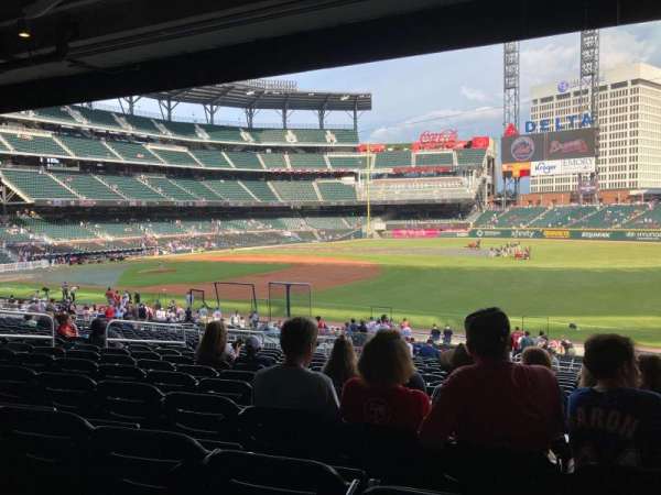 Truist Park, section: 113, row: 16, seat: 12
