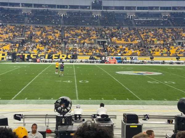 Acrisure Stadium, section: 134, row: G, seat: 18