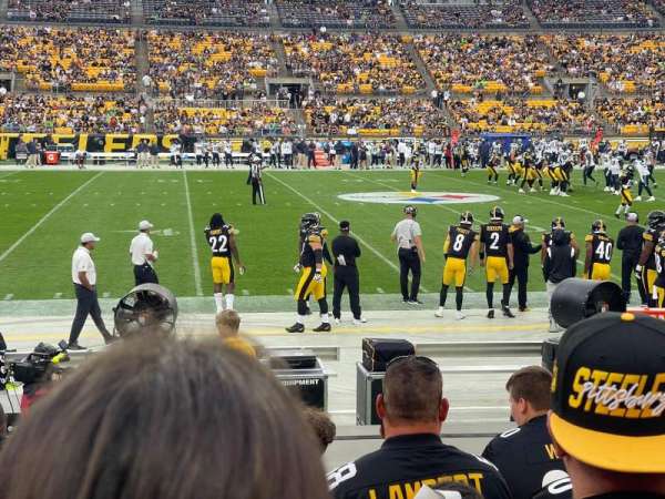 Acrisure Stadium, section: 134, row: G, seat: 17