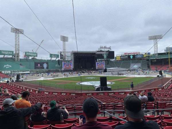 Fenway Park, section: Loge Box 132, row: EE, seat: 2