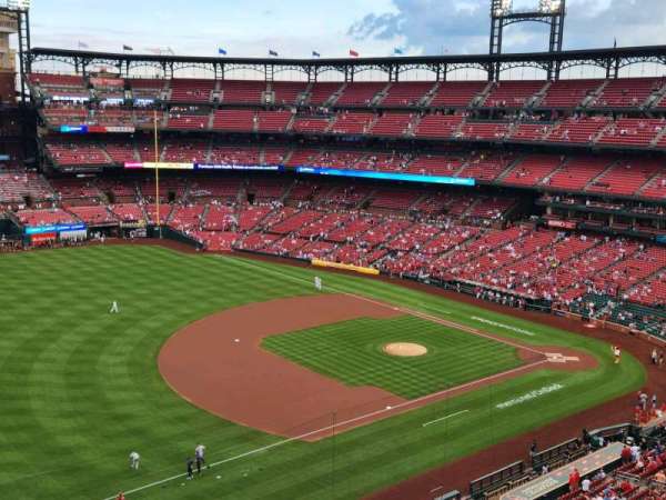Busch Stadium, section: 361, row: 9, seat: 18