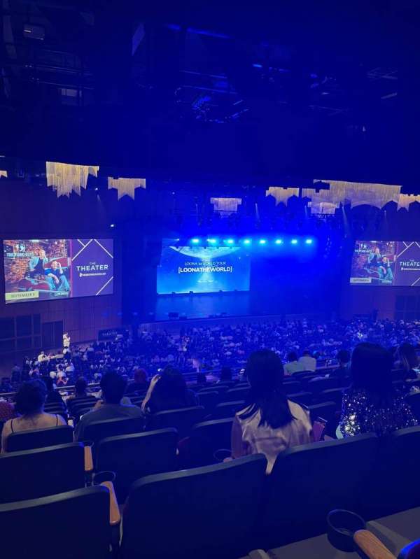 The Theater at MGM National Harbor, section: 304, row: j, seat: 13