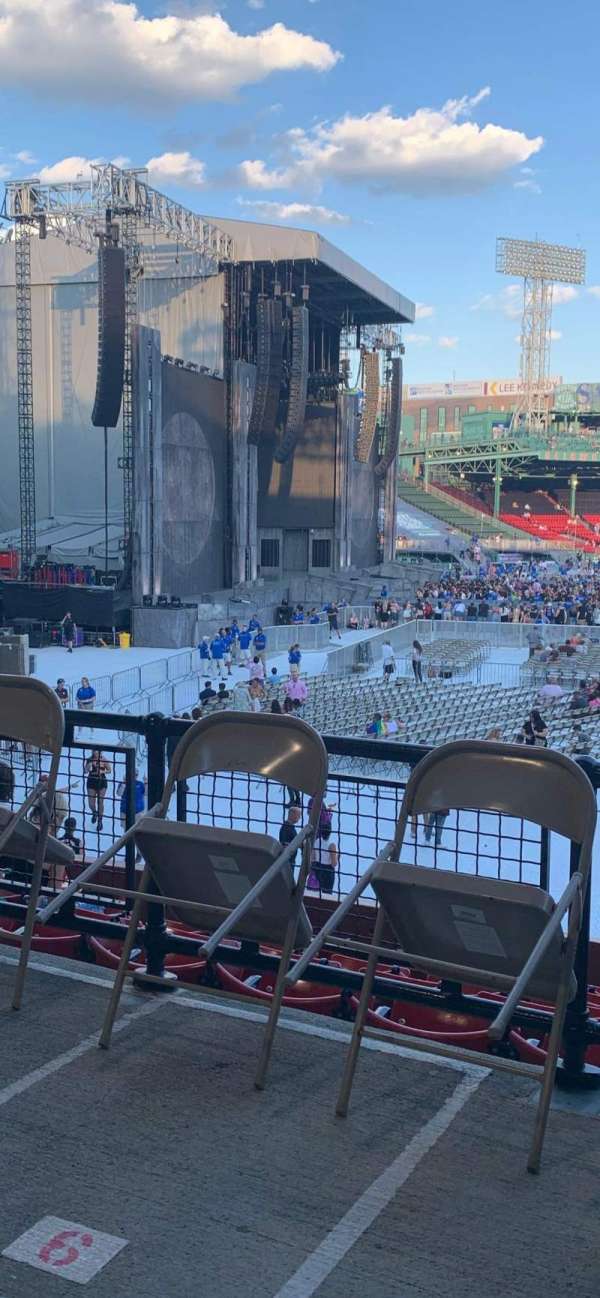Fenway Park, section: Grandstand 32, row: 2