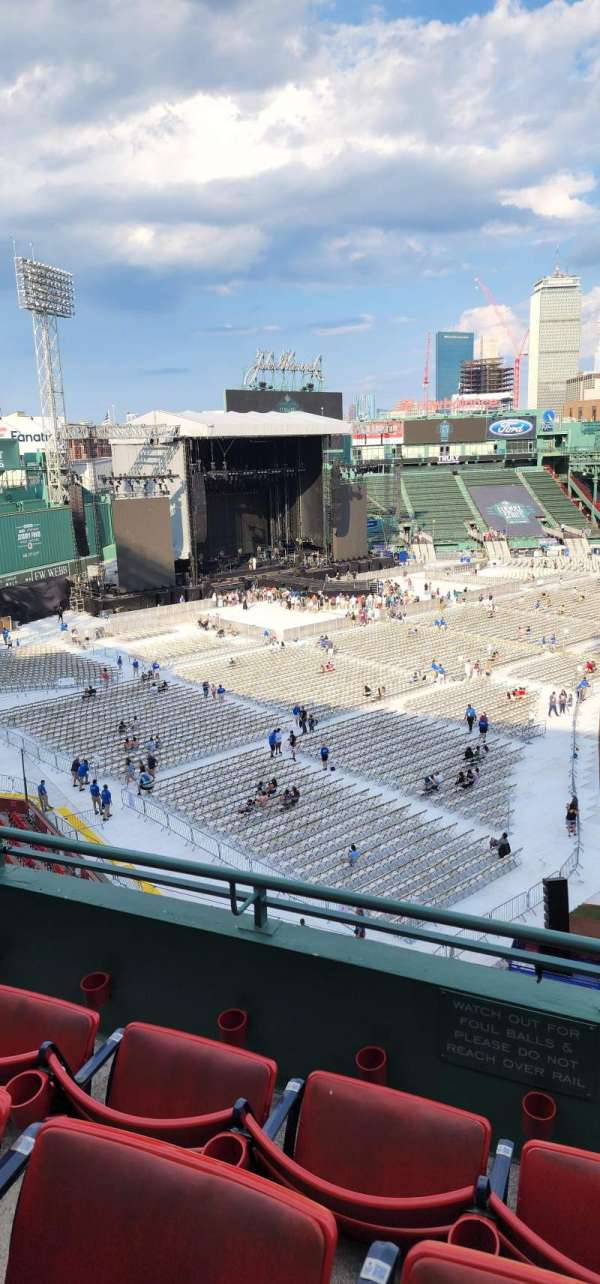 Fenway Park, section: State Street Pavilion Club, row: 3, seat: 6