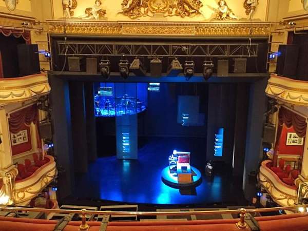 Noël Coward Theatre, section: Grand Circle, row: C, seat: 13