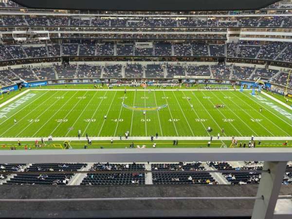 SoFi Stadium, section: 349, row: 1, seat: 1