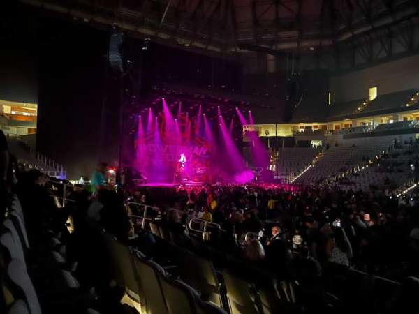 Dickies Arena, section: 123, row: 8, seat: 3