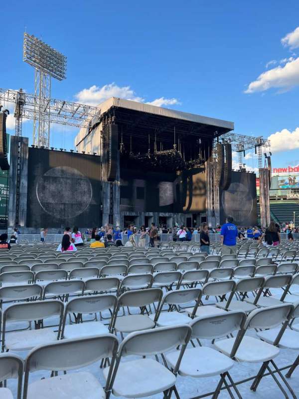 Fenway Park, section: B6, row: 15, seat: 12