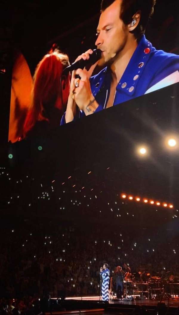 Madison Square Garden, section: 105, row: 2, seat: 4