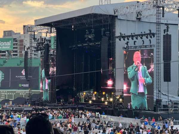 Fenway Park, section: Grandstand 7, row: 3, seat: 2