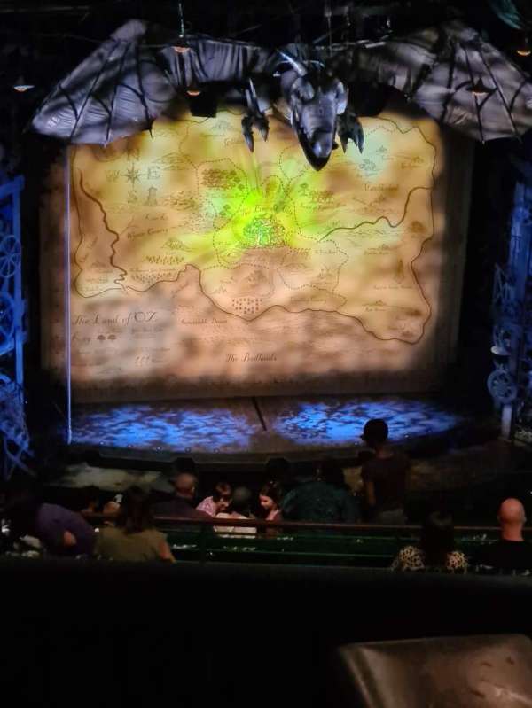 Apollo Victoria Theatre, section: Dress Circle, row: Q, seat: 36