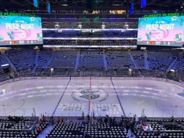 Climate Pledge Arena, section: 101, row: B, seat: 15