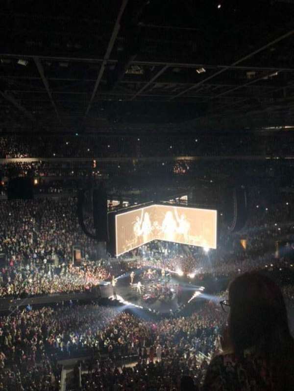 UBS Arena, section: 322, row: 2, seat: 7