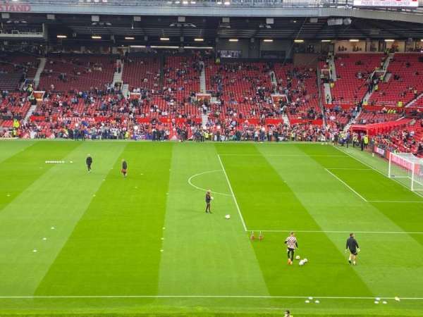 Old Trafford, section: N2410, row: 27, seat: 56