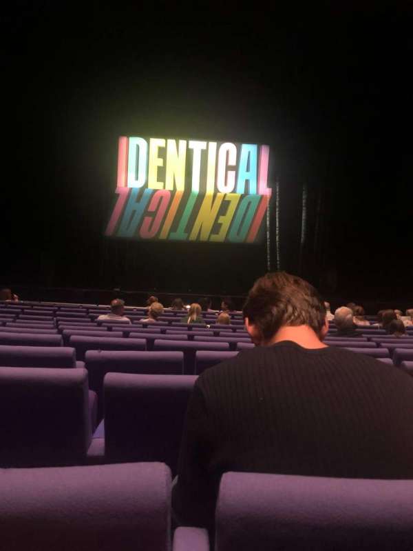 The Lyric Theatre at The Lowry, section: stalls, row: O, seat: 21