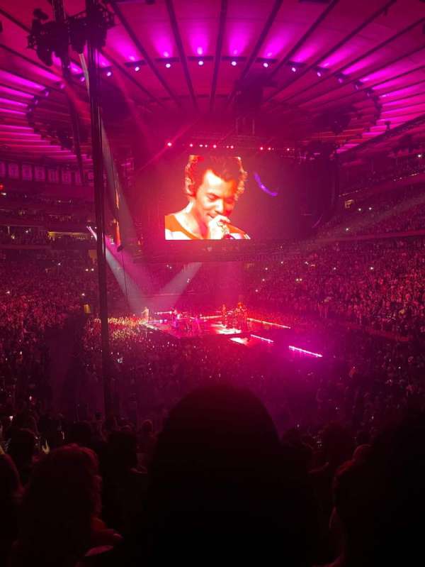 Madison Square Garden, section: 111, row: 18, seat: 13