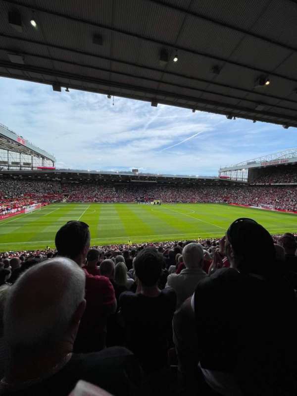 Old Trafford, section: N2405, row: 18, seat: 187