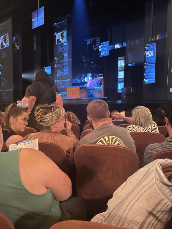 Music Box Theatre, section: Orchestra R, row: G, seat: 10