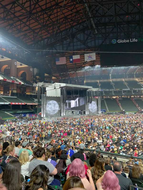 Globe Life Field, section: 3, row: 15, seat: 14
