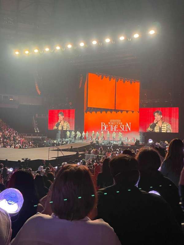 Dickies Arena, section: 108, row: 7, seat: 5