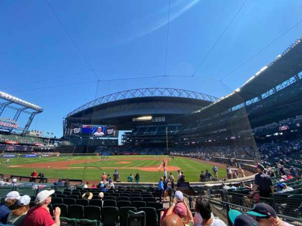 T-Mobile Park, section: 134, row: 13, seat: 6