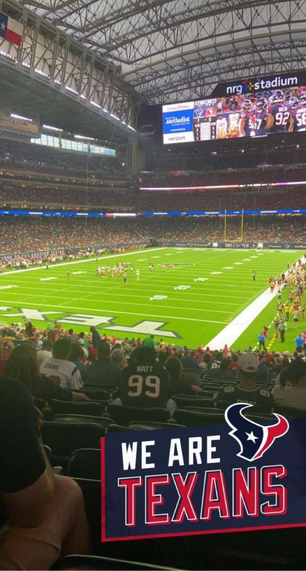 NRG Stadium, section: 134, row: FF, seat: 11
