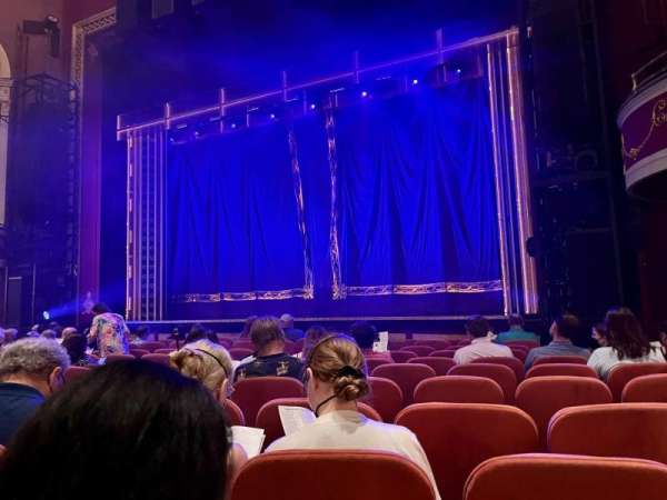 National Theatre, DC, section: Orchestra R, row: L, seat: 12