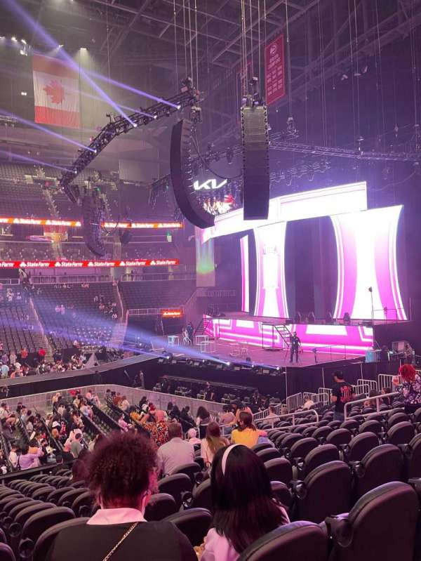 State Farm Arena, section: 107