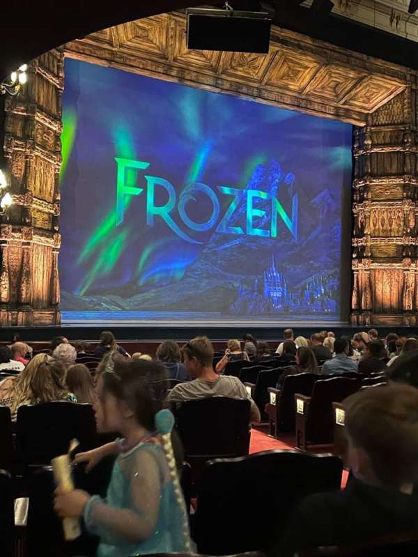 Theatre Royal Drury Lane, section: Stalls, row: P, seat: 42