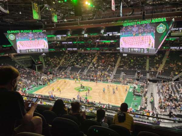 Climate Pledge Arena, section: 126, row: D, seat: 2