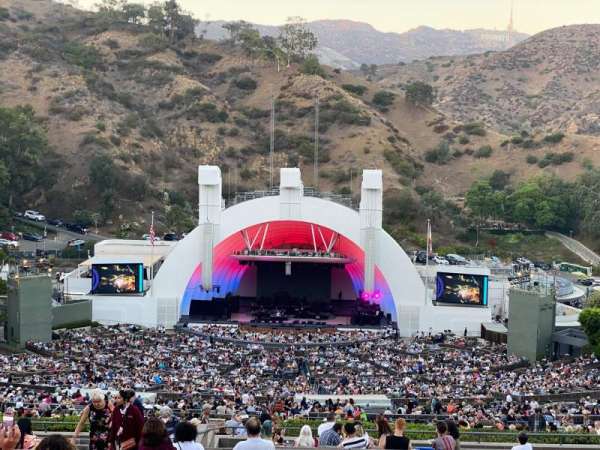 Hollywood Bowl, section: U1, row: 2, seat: 28