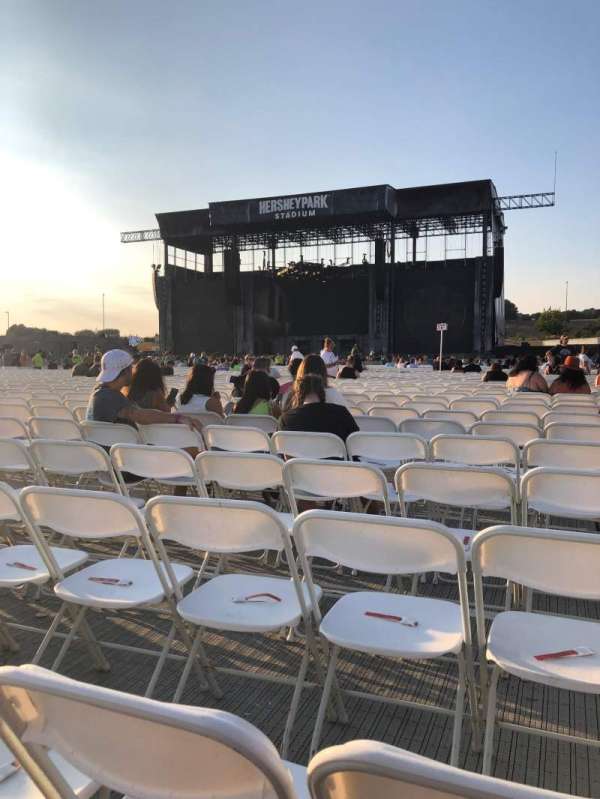 Hershey Park Stadium, section: F, row: 23, seat: 44