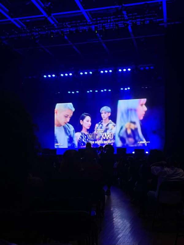 Coca-Cola Roxy, section: 102, row: S, seat: 1