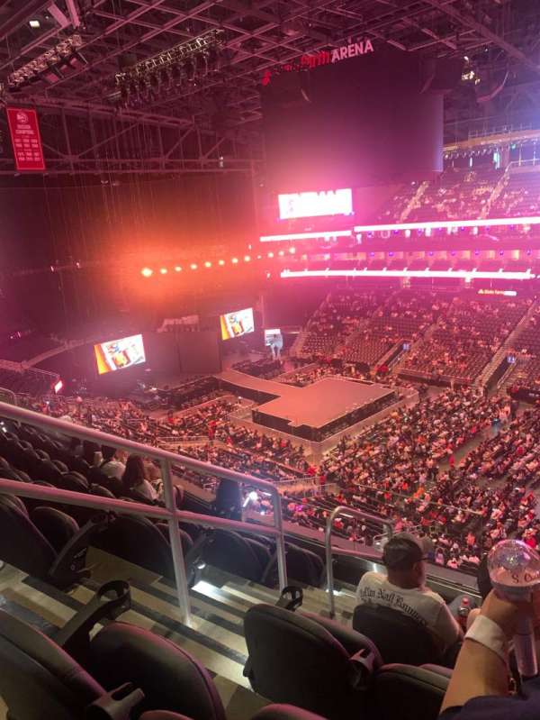 State Farm Arena, section: 219, row: F, seat: 18