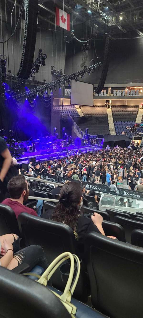 UBS Arena, section: 115, row: 16, seat: 14