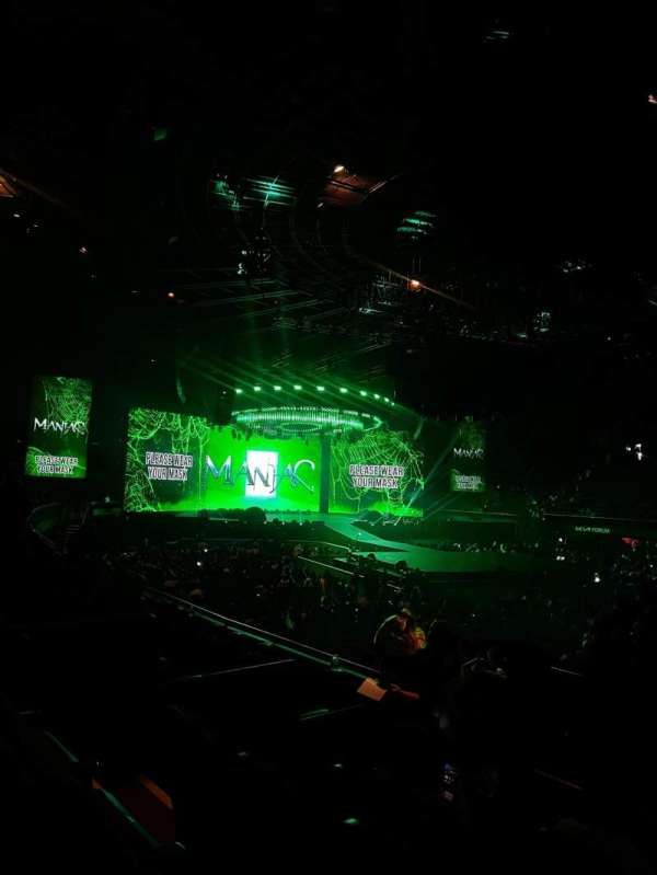 Kia Forum, section: 131, row: 5, seat: 5