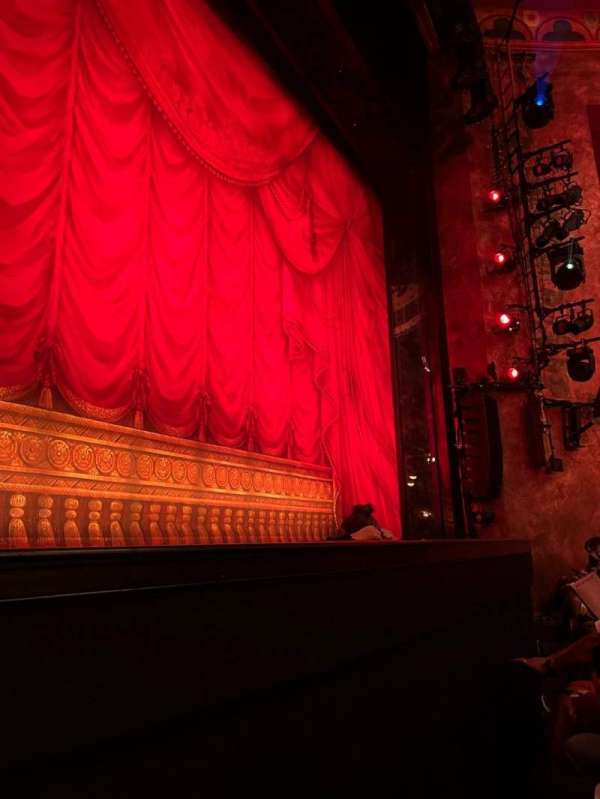 August Wilson Theatre, section: Orchestra C, row: A, seat: 114