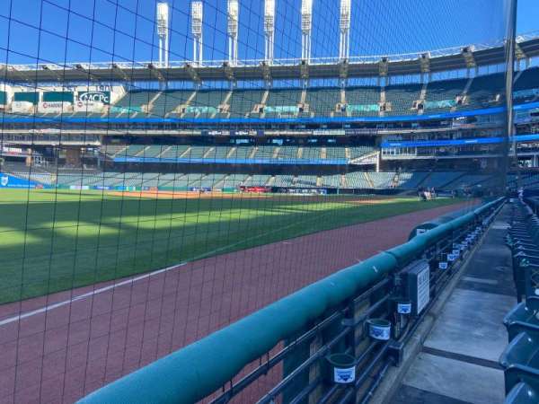 Progressive Field, section: 174, row: A, seat: 6