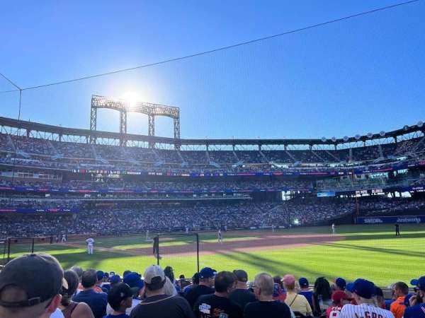 Citi Field, section: 109, row: 7, seat: 10