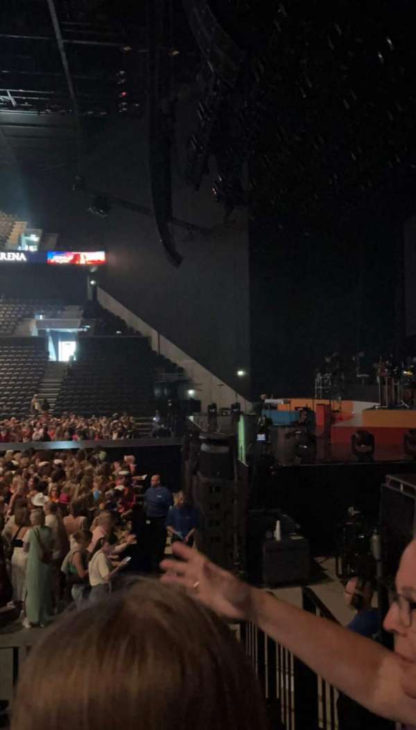 Royal Arena, section: 102, row: 13, seat: 6