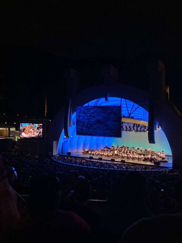 Hollywood Bowl, section: F2, row: 9, seat: 117
