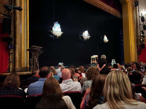 St. James Theatre, section: Orchestra L, row: G, seat: 15
