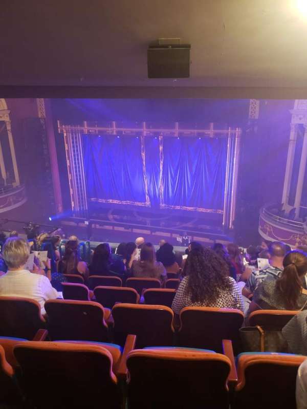 National Theatre, DC, section: Mezzanine R, row: J, seat: 12