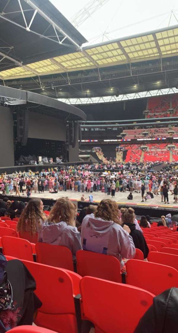 Wembley Stadium, section: 124