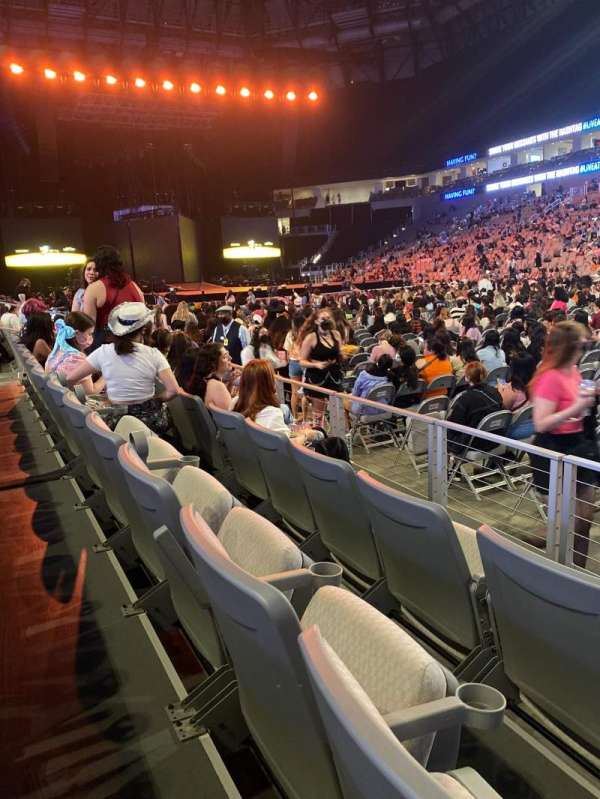 Dickies Arena, section: 121, row: 3, seat: 2
