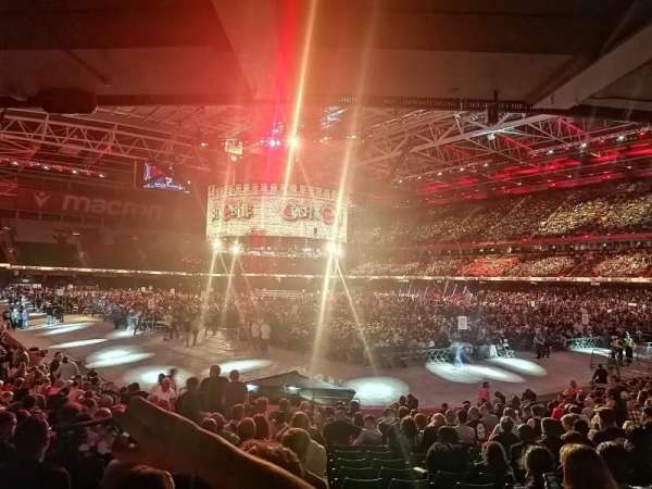 Principality Stadium, section: L24, row: 20, seat: 17