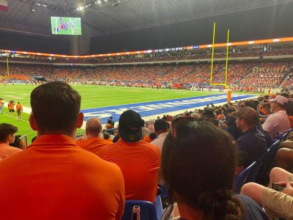 Alamodome, section: 105, row: 10, seat: 2